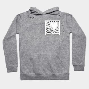 small Heart Window of leaves Hoodie